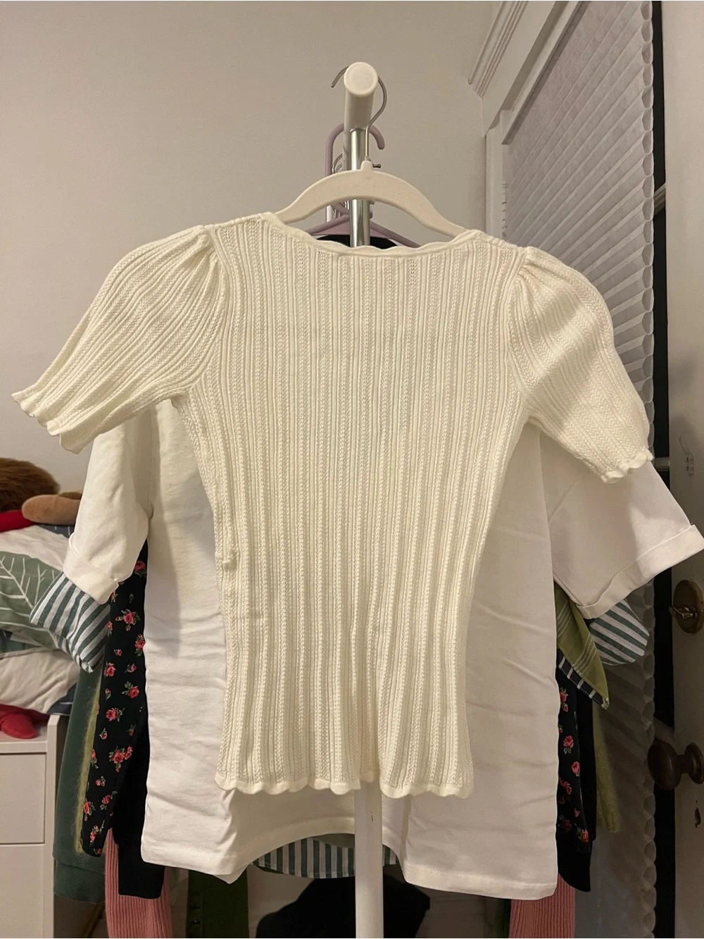 Sezane Cloe Jumper Ecru in size xxs - Picture 2 of 3